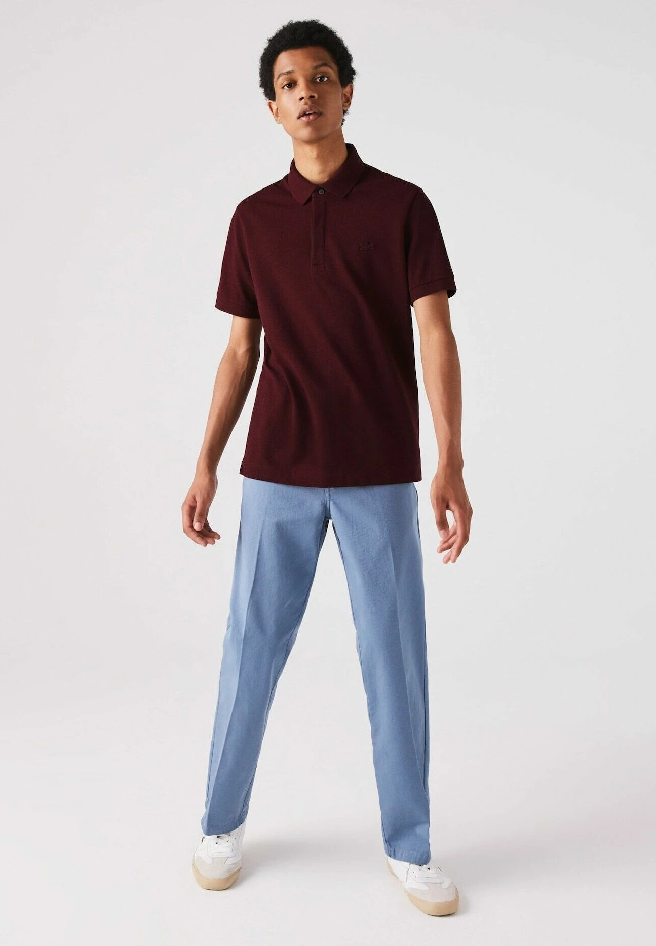 Lacoste Poloshirt - Bordeaux 2 Lacoste Poloshirt - Bordeaux - Afbeelding 2