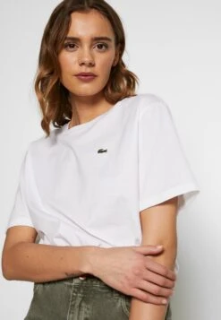 Lacoste T-Shirt Basic - White -Lacoste 8dfaad0a90dd4c9488161aeb97f7ca7c