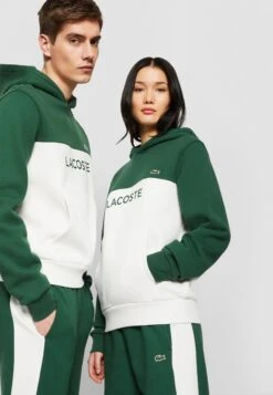 Lacoste Hoodie - Green/Flour -Lacoste 8e8d3e062c0c4eb08de6bd2367e8036c