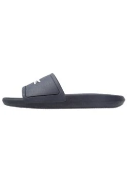 Lacoste Croco Slide - Badslippers - Navy