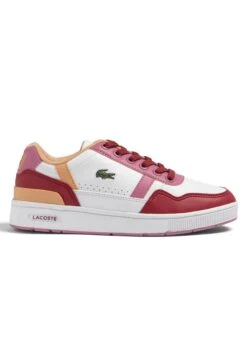 Lacoste 13 Lacoste Sport Court Enfant - Sneakers Laag - Wht/Pnk