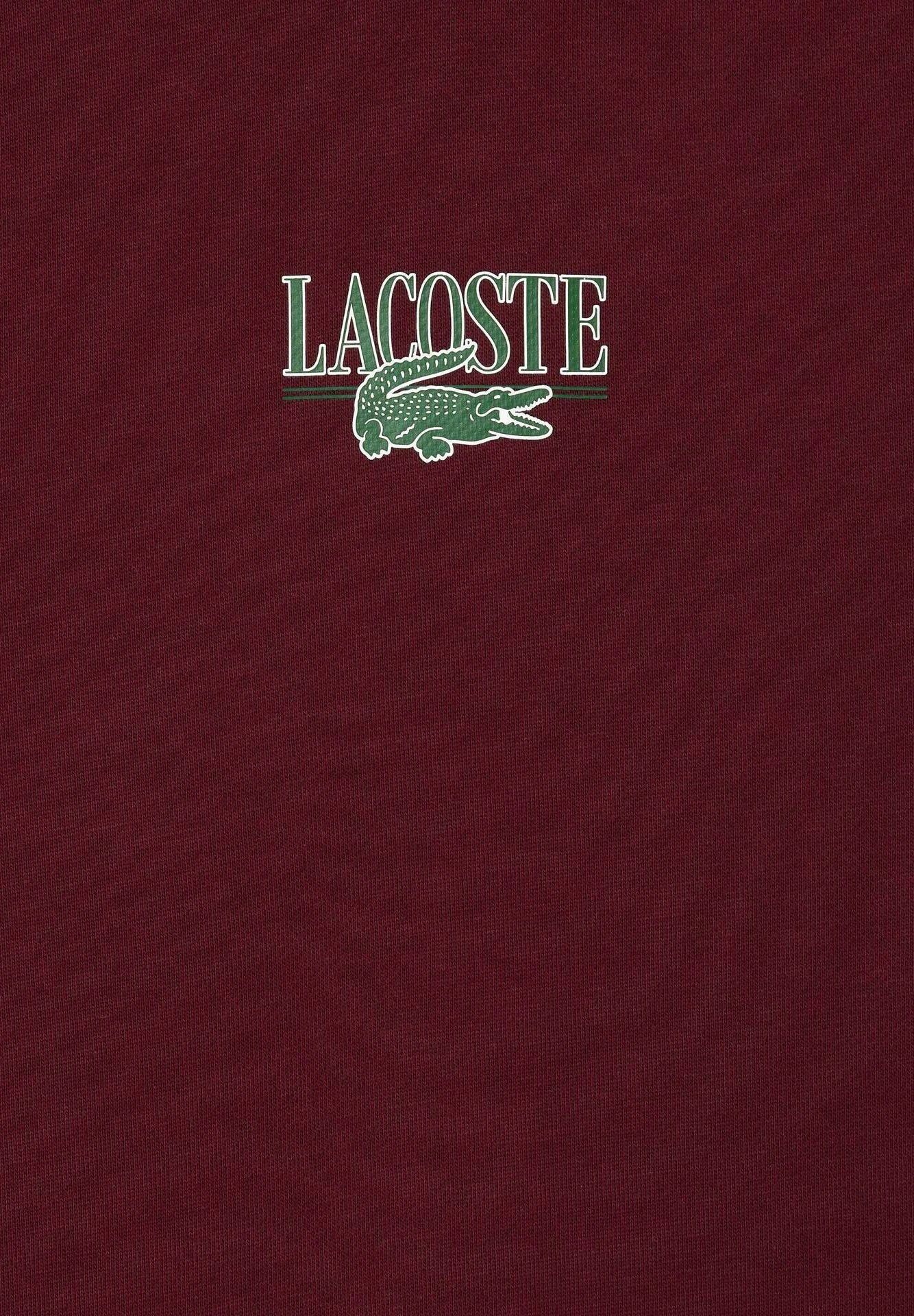 Lacoste Sweater - Bordeauxyup 4 Lacoste Sweater - Bordeauxyup - Afbeelding 4