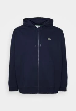 Lacoste Plus - Sweater Met Rits - Marine