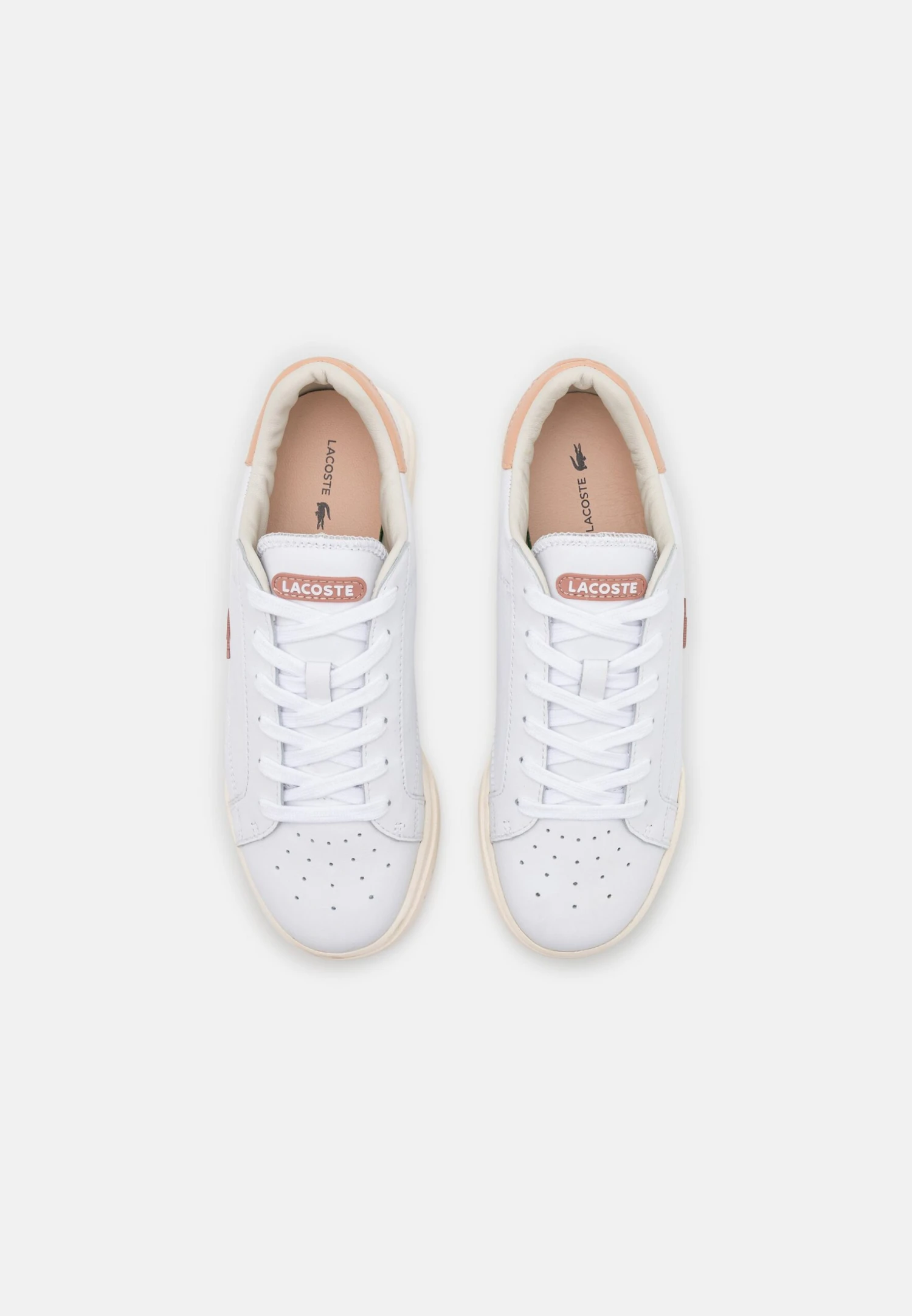 Lacoste Twin Serve- Sneakers Laag - White/Light Pink 6 Lacoste Twin Serve- Sneakers Laag - White/Light Pink - Afbeelding 6