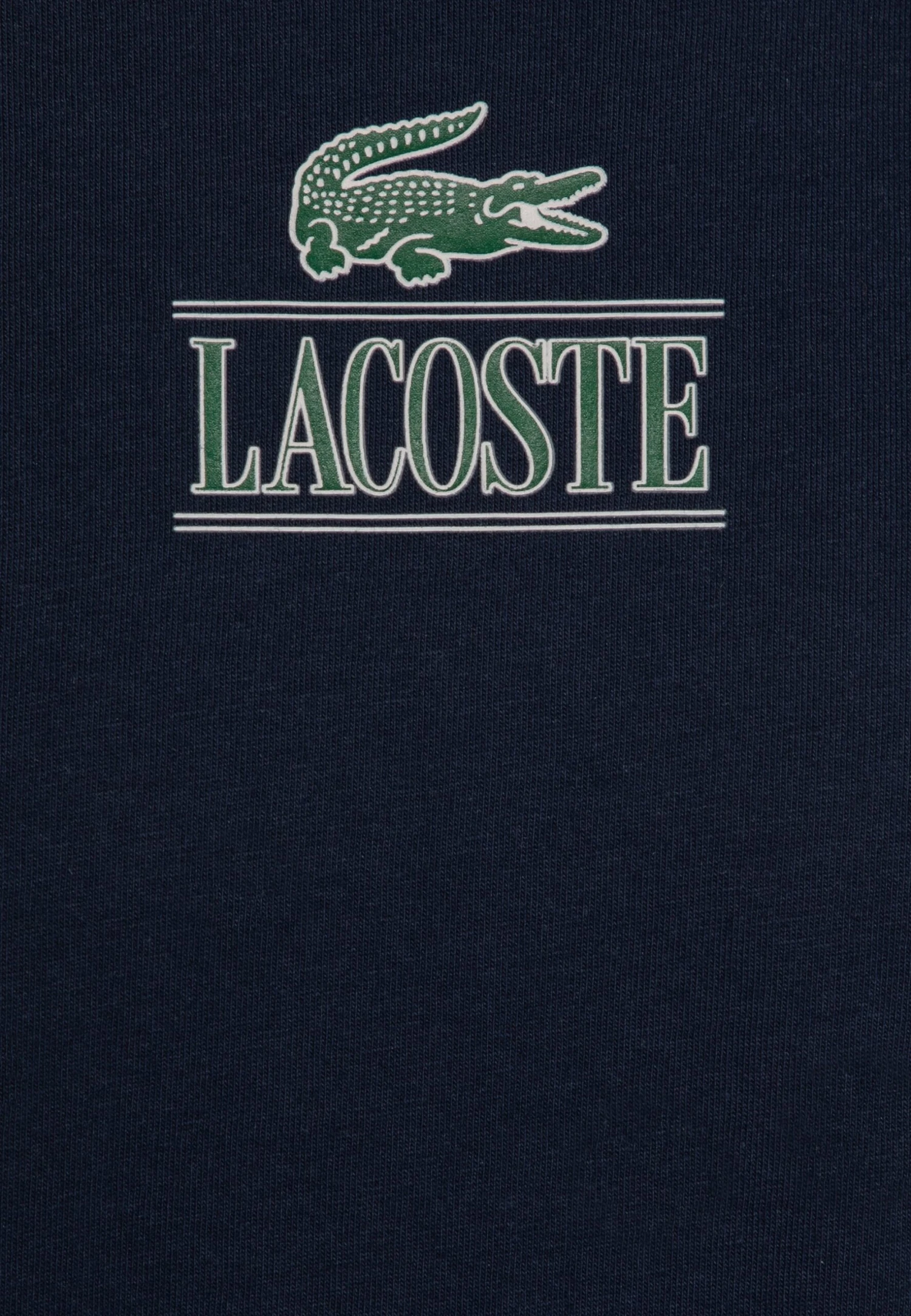 Lacoste Unisex - T-Shirt Print - Bleu Marine 5 Lacoste Unisex - T-Shirt Print - Bleu Marine - Afbeelding 5