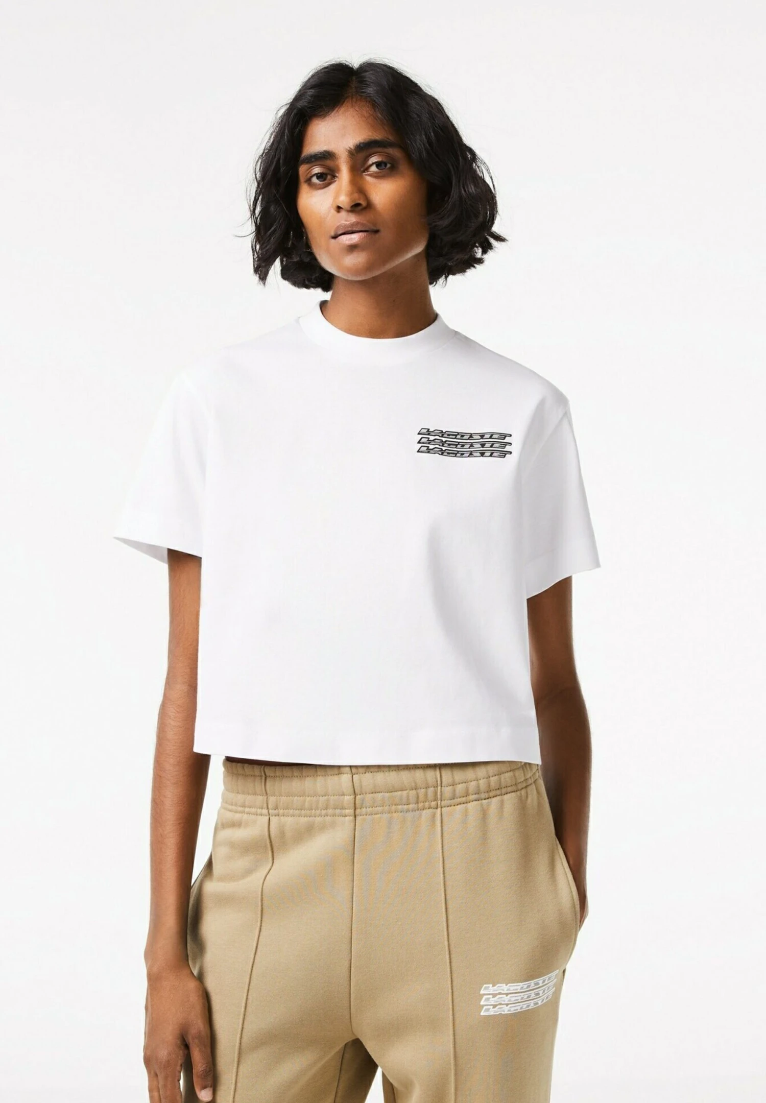 Lacoste Tee - T-Shirt Print - Blanc 1 Lacoste Tee - T-Shirt Print - Blanc