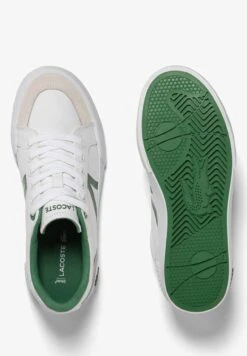 Lacoste Unisex - Sneakers Laag - Wht/Grn 6 Lacoste Unisex - Sneakers Laag - Wht/Grn -Lacoste 96698e3ecd834b47b62d2974d3bee7c4