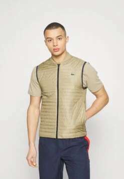 Lacoste Sport Reversible Vest Active - Bodywarmer - Bleu/Beige -Lacoste 96890c6b75b14deca6112d40747a281c