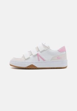 Lacoste Unisex - Sneakers Laag - White/Pink