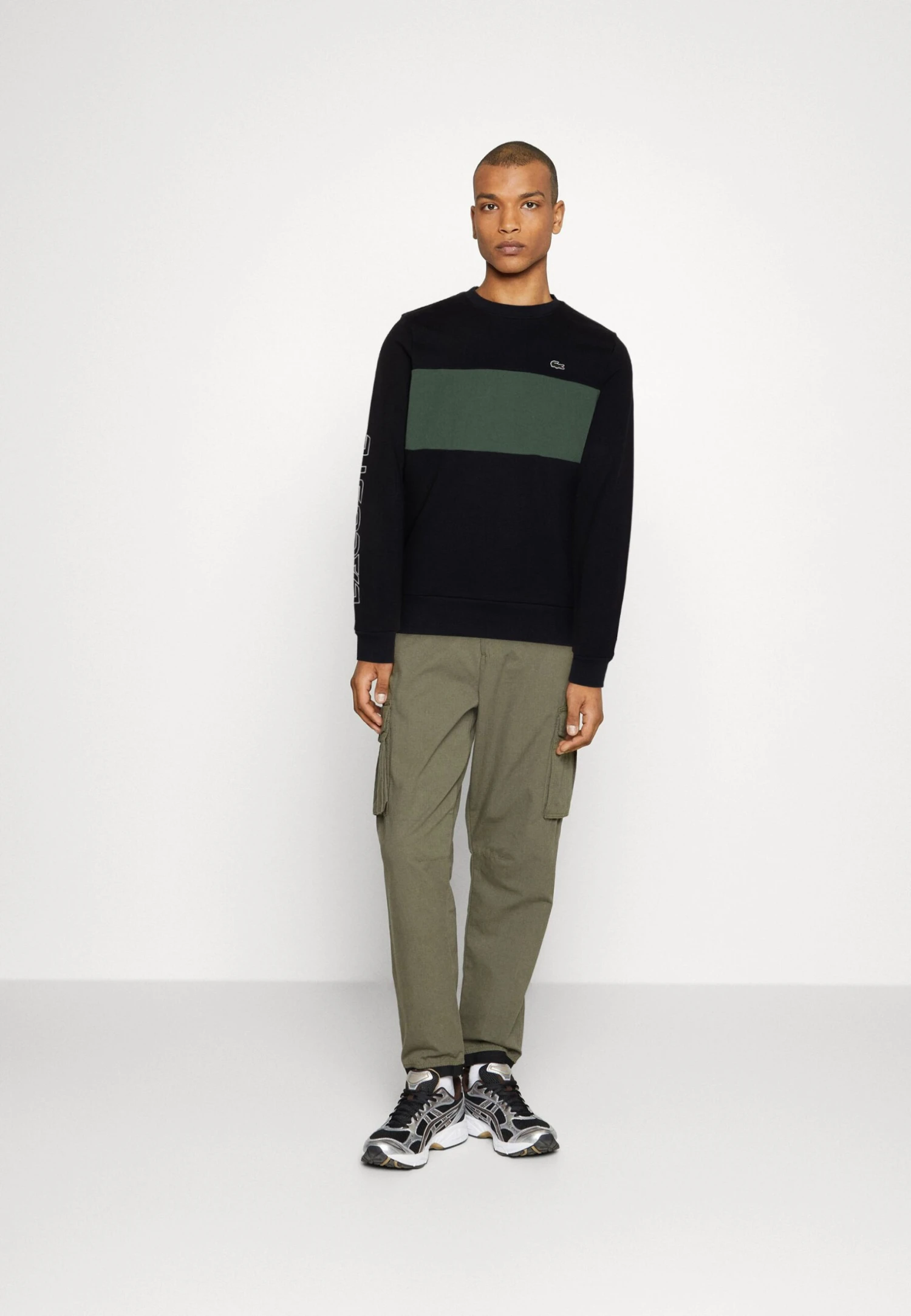 Lacoste Unisex - Sweater - Abysm/Sequoia 2 Lacoste Unisex - Sweater - Abysm/Sequoia - Afbeelding 2