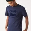 Lacoste T-Shirt Print - Bleu Marine