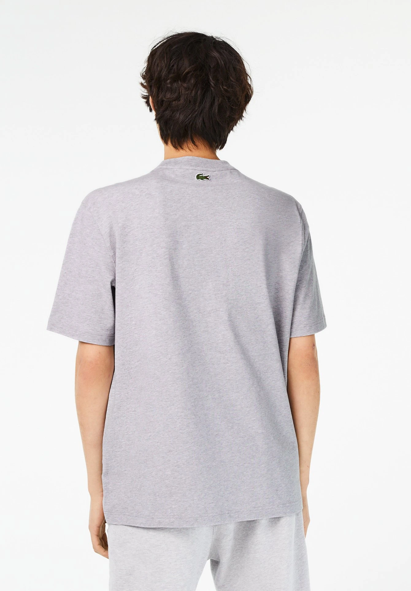 Lacoste T-Shirt Print - Gris Vigoré 2 Lacoste T-Shirt Print - Gris Vigoré - Afbeelding 2