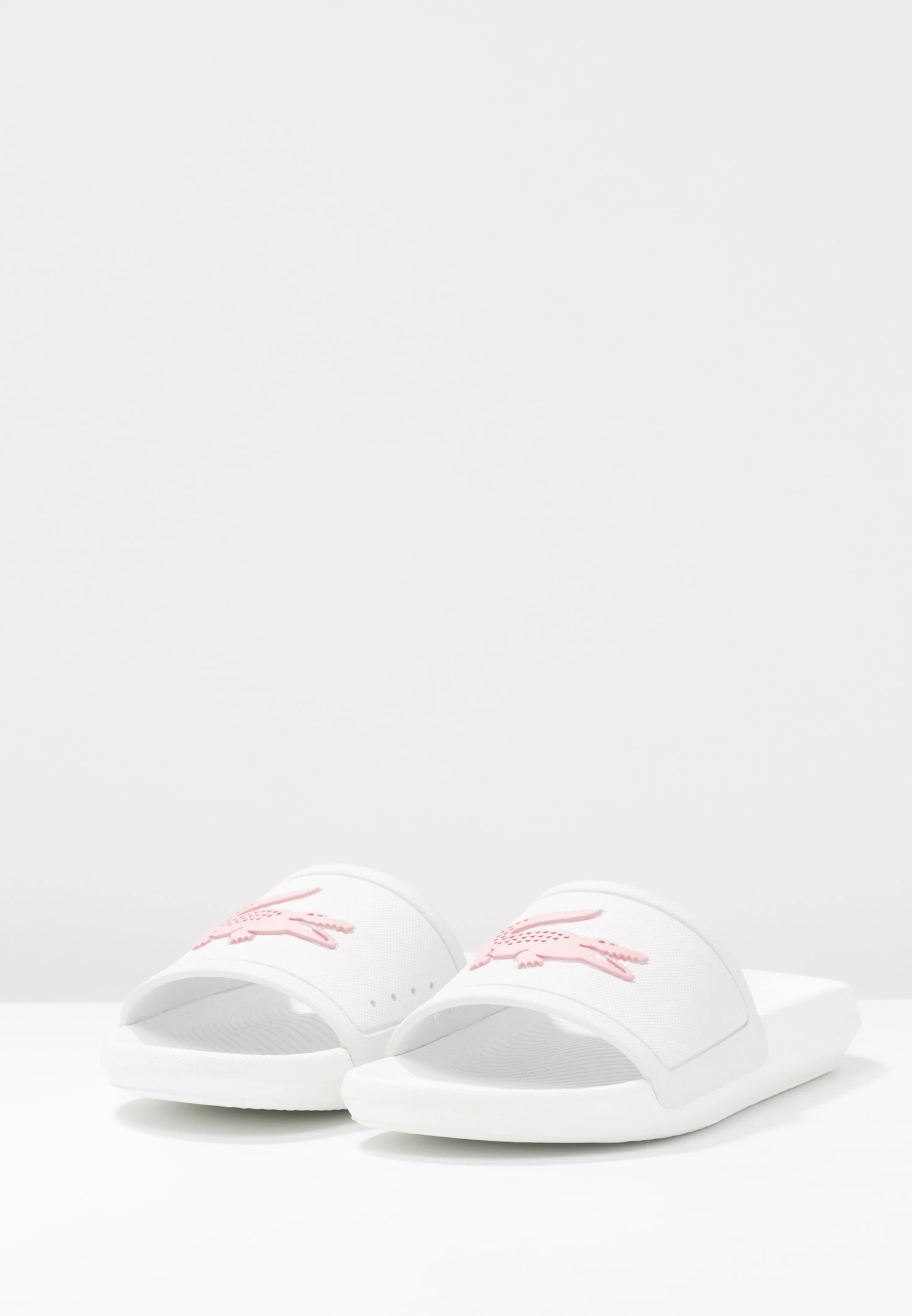 Lacoste Croco Slide- Badslippers - White 5 Lacoste Croco Slide- Badslippers - White - Afbeelding 5