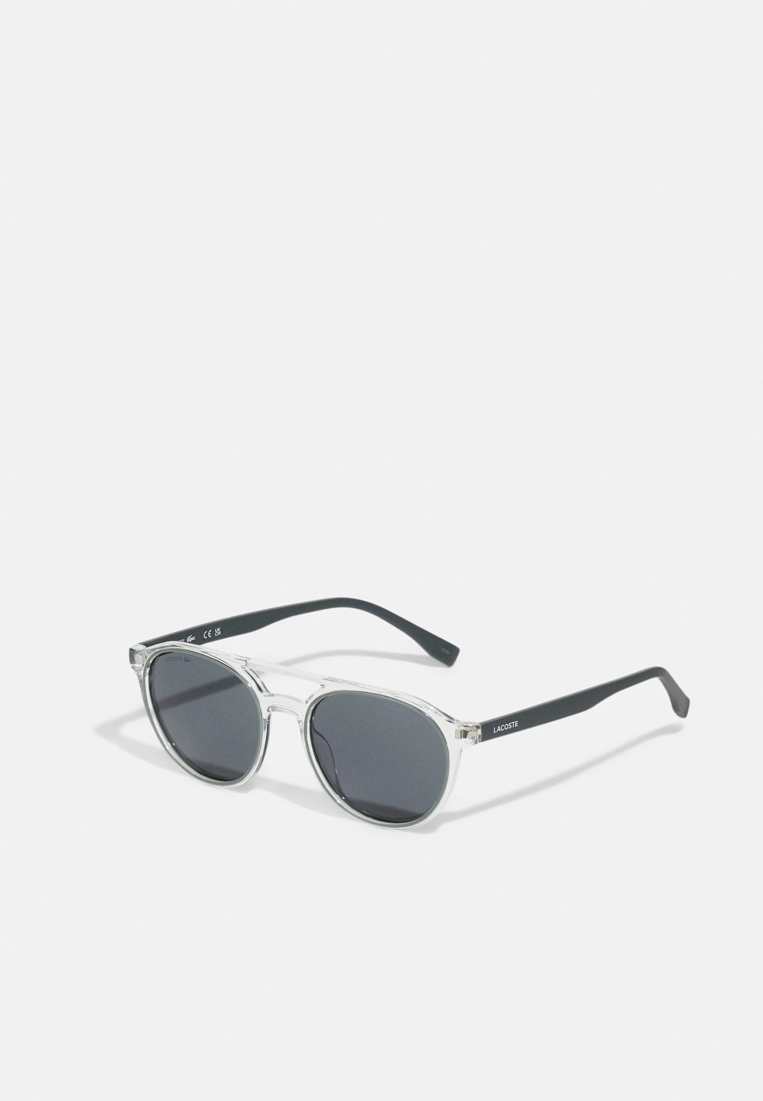 Lacoste Unisex - Zonnebril - Crystal/Grey 1 Lacoste Unisex - Zonnebril - Crystal/Grey