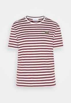 Lacoste T-Shirt Print - Zin/Flour -Lacoste 9b2aef4ade7b4e7b92ab0662dcf84715