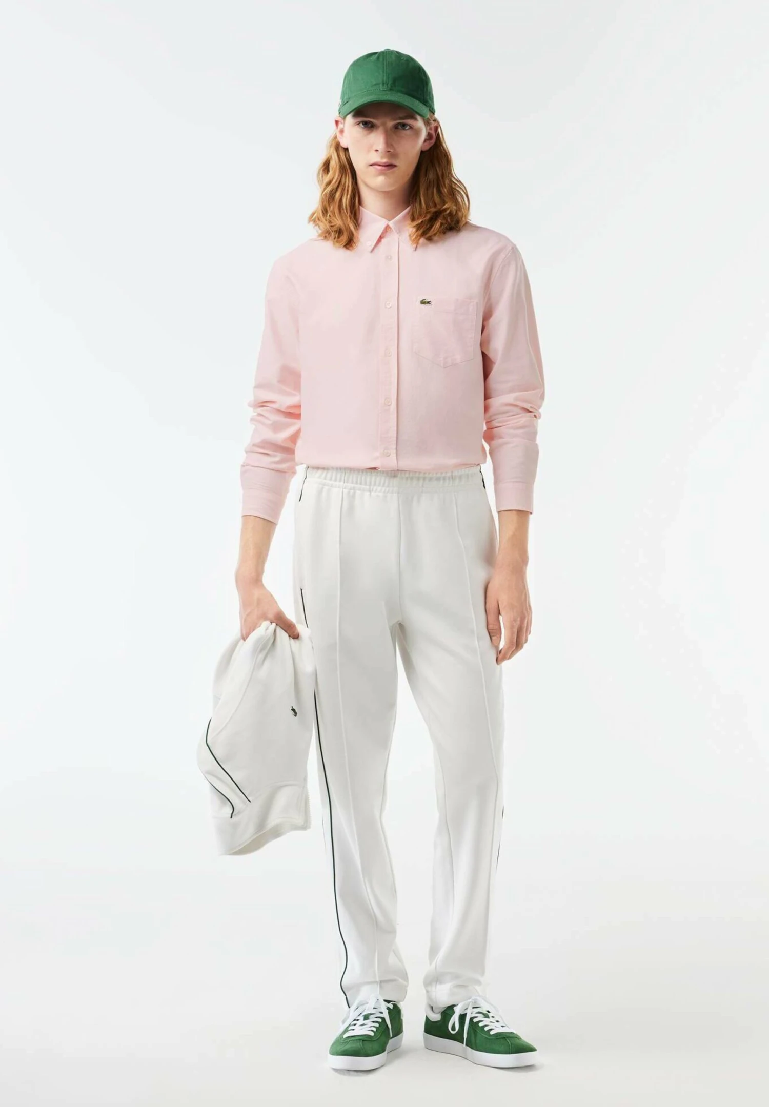 Lacoste Overhemd - Blanc Rose Pale 2 Lacoste Overhemd - Blanc Rose Pale - Afbeelding 2