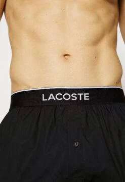 Lacoste 3 Pack - Boxershort - Noir/Blanc/Andrinople -Lacoste 9db0abd7e05c46c1a52108eb9dbc69cd