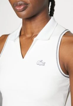 Lacoste Sport Crop Active - Top - Flour -Lacoste 9db88be2b9444b318da510636fdc2443