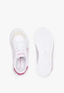 Lacoste Vulcanized Snkr - Babyschoenen - Blanc Rose -Lacoste 9e00b754e73e4836b094f5ce0abb7dd1