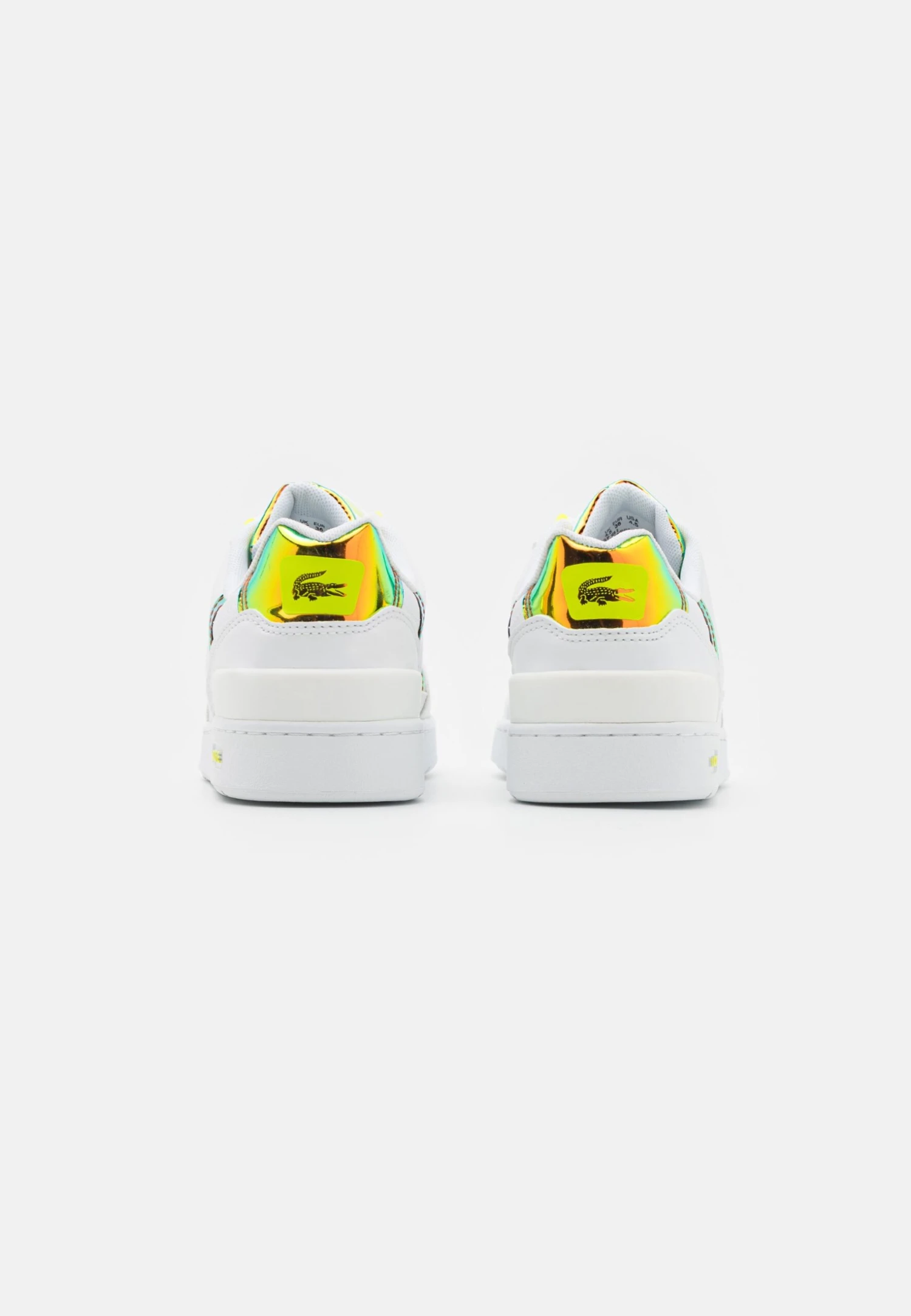 Lacoste T-Clip Unisex - Sneakers Laag - White/Yellow 3 Lacoste T-Clip Unisex - Sneakers Laag - White/Yellow - Afbeelding 3