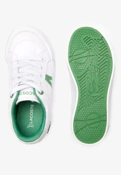 Lacoste L004 123 1 Cui - Sneakers Laag - Wht/Grn -Lacoste a228d1997c2a495697d02467e6129821