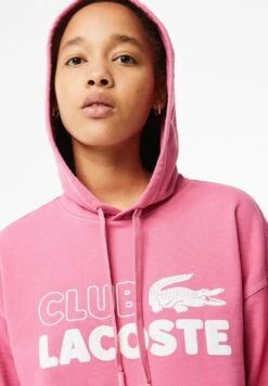 Lacoste Hoodie - Rose -Lacoste a3221f1f652e4255a9f7ab5ada0a0ed9