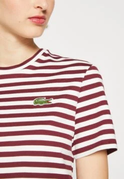 Lacoste T-Shirt Print - Zin/Flour -Lacoste a338d1c81bba49e899b42cf819ab3f64