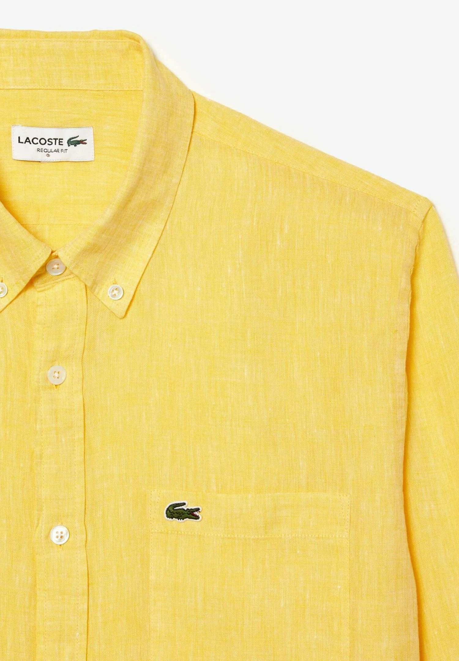 Lacoste Overhemd - Jaune 2 Lacoste Overhemd - Jaune - Afbeelding 2