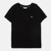 Lacoste Unisex - T-Shirt Basic - Black