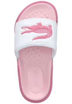 Lacoste Badslippers - Wht Pnk -Lacoste a83b325a3c7d47a48556741257d43c99