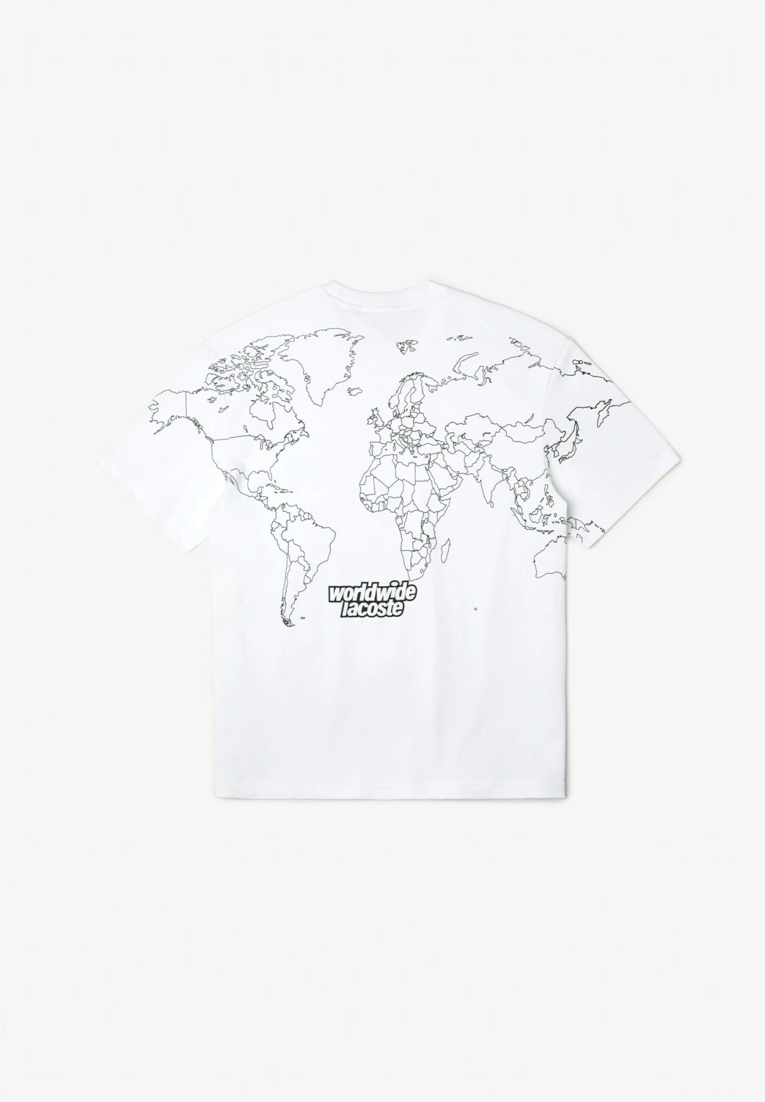 Lacoste T-Shirt Print - Blanc 2 Lacoste T-Shirt Print - Blanc - Afbeelding 2