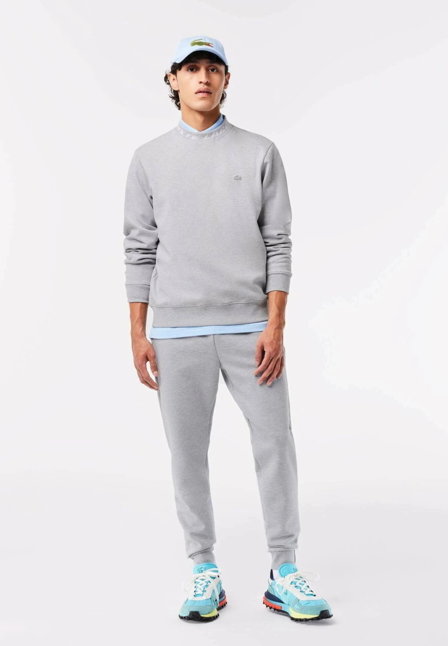 Lacoste Sweater - Gris Chine Cca 2 Lacoste Sweater - Gris Chine Cca - Afbeelding 2