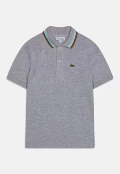 Lacoste Poloshirt - Silver Chine/Multi-Coloured