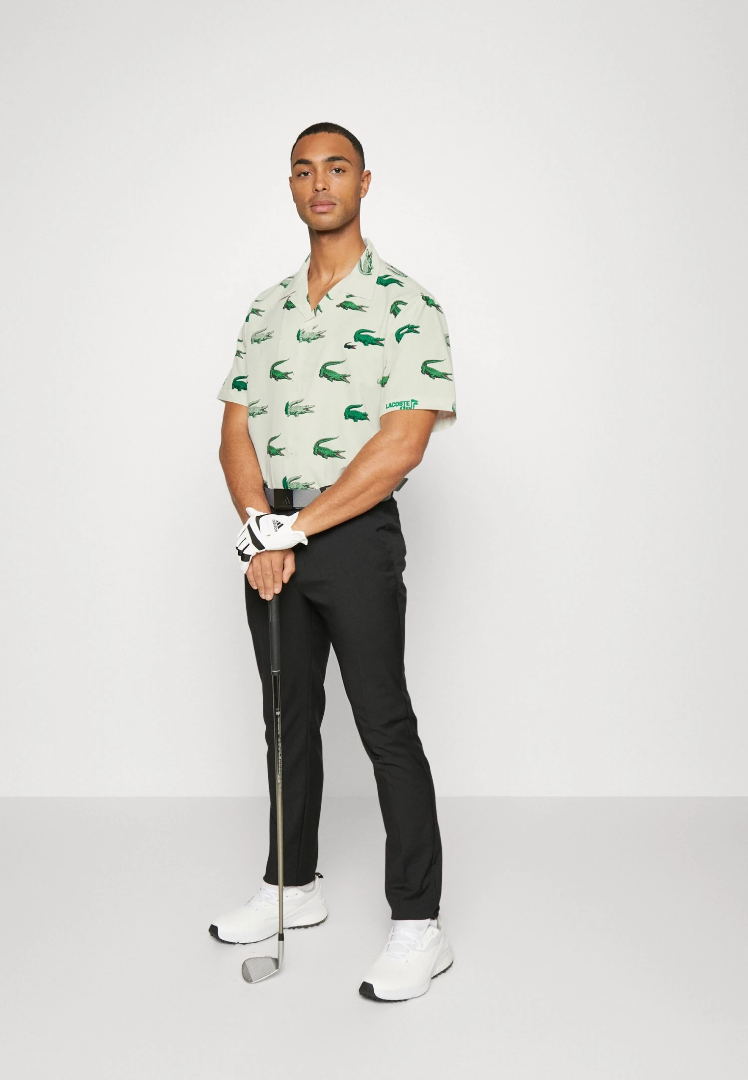 Lacoste Sport Golf Print - Overhemd - Blanc 2 Lacoste Sport Golf Print - Overhemd - Blanc - Afbeelding 2