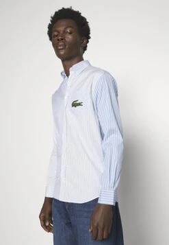 Lacoste Unisex - Overhemd - White/Hellblau -Lacoste aea28c46184844e982de0310242da6c2