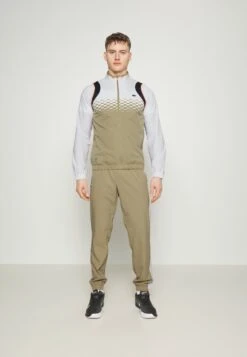 Lacoste Sport Tracksuit - Trainingspak - Blanc/Beige/Bleu/Orange