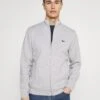 Lacoste Sweater Met Rits - Gris Chine