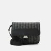 Lacoste The Blend Unisex - Schoudertas - Monogram Noir Gris
