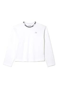 Lacoste Longsleeve - Blanc -Lacoste b24433f338a644af854b888ffea16dae