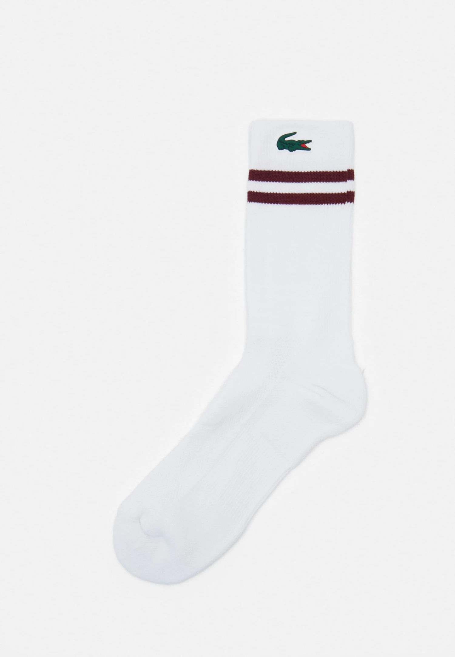 Lacoste Sport Tennis Sock Tour Unisex - Sportsokken - Blanc/Bordeaux 2 Lacoste Sport Tennis Sock Tour Unisex - Sportsokken - Blanc/Bordeaux - Afbeelding 2