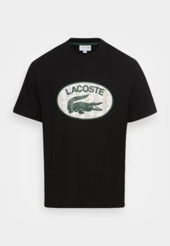 Lacoste T-Shirt Print - Black