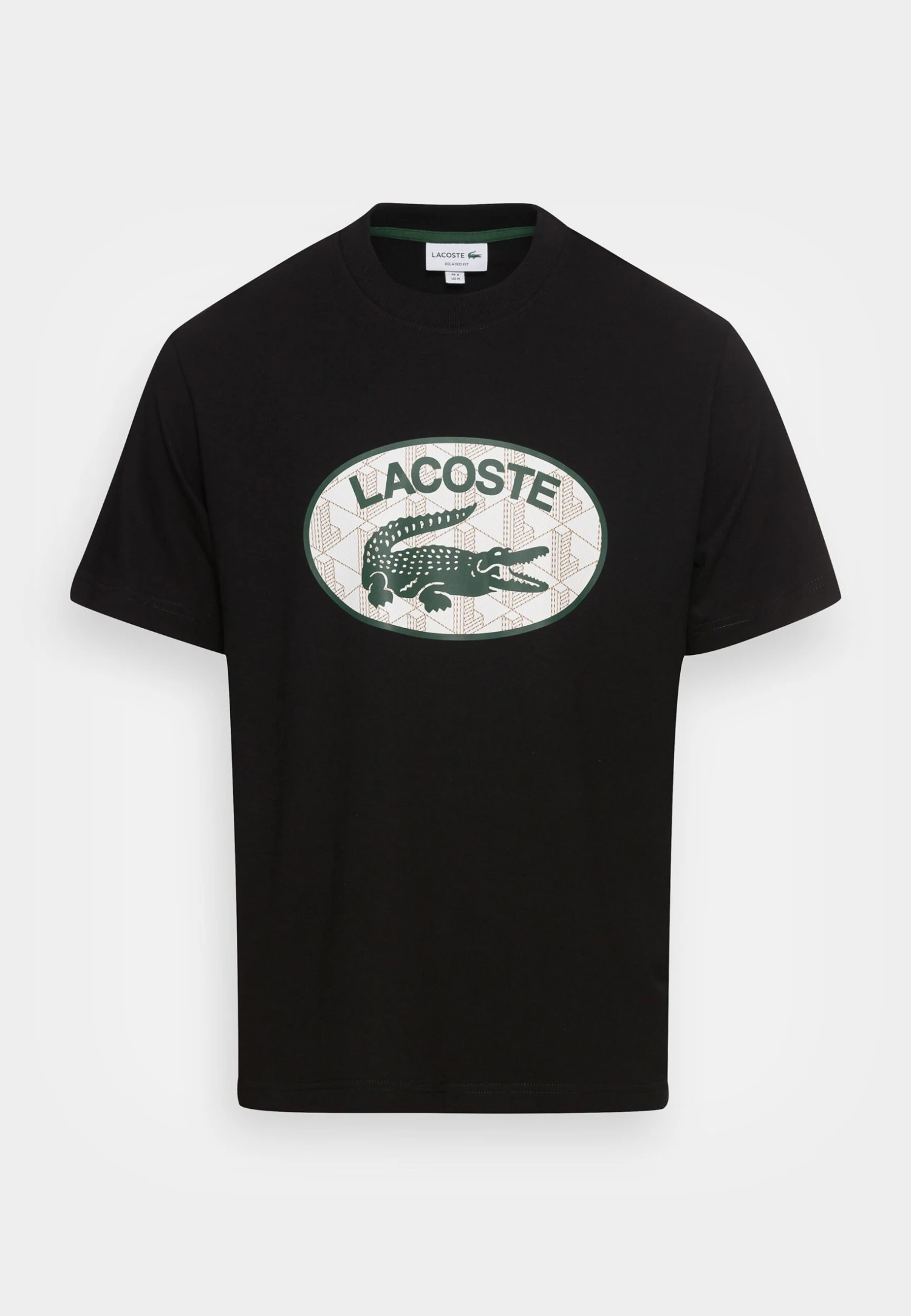Lacoste T-Shirt Print - Black 1 Lacoste T-Shirt Print - Black