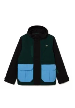 Lacoste Lichte Jas - Vert/Noir/ Bleu
