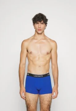 Lacoste 3 Pack - Onderbroeken - Jaune Fluo/Bleu/Noir
