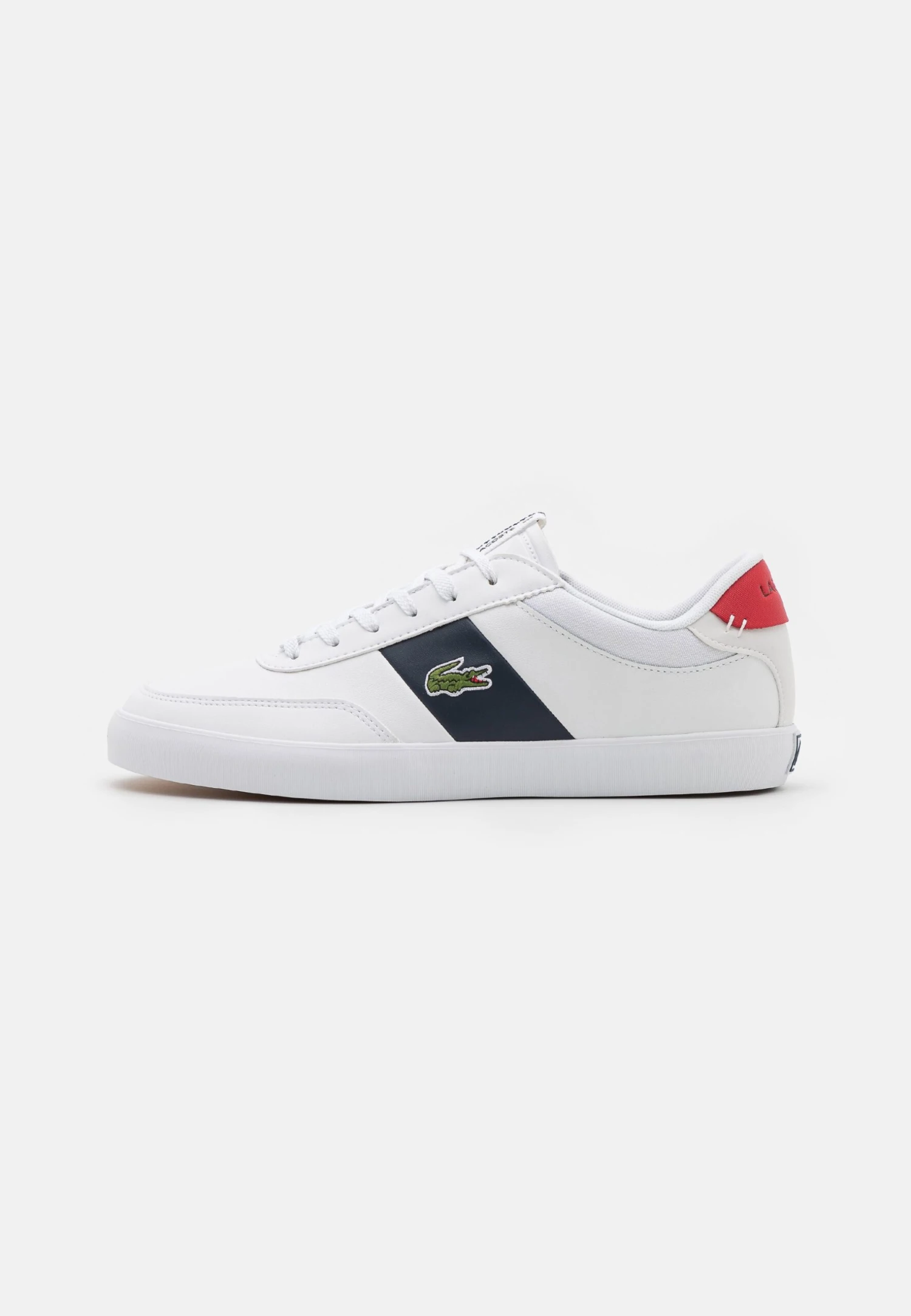 Lacoste Court-Master- Sneakers Laag - White/Navy/Red 1 Lacoste Court-Master- Sneakers Laag - White/Navy/Red