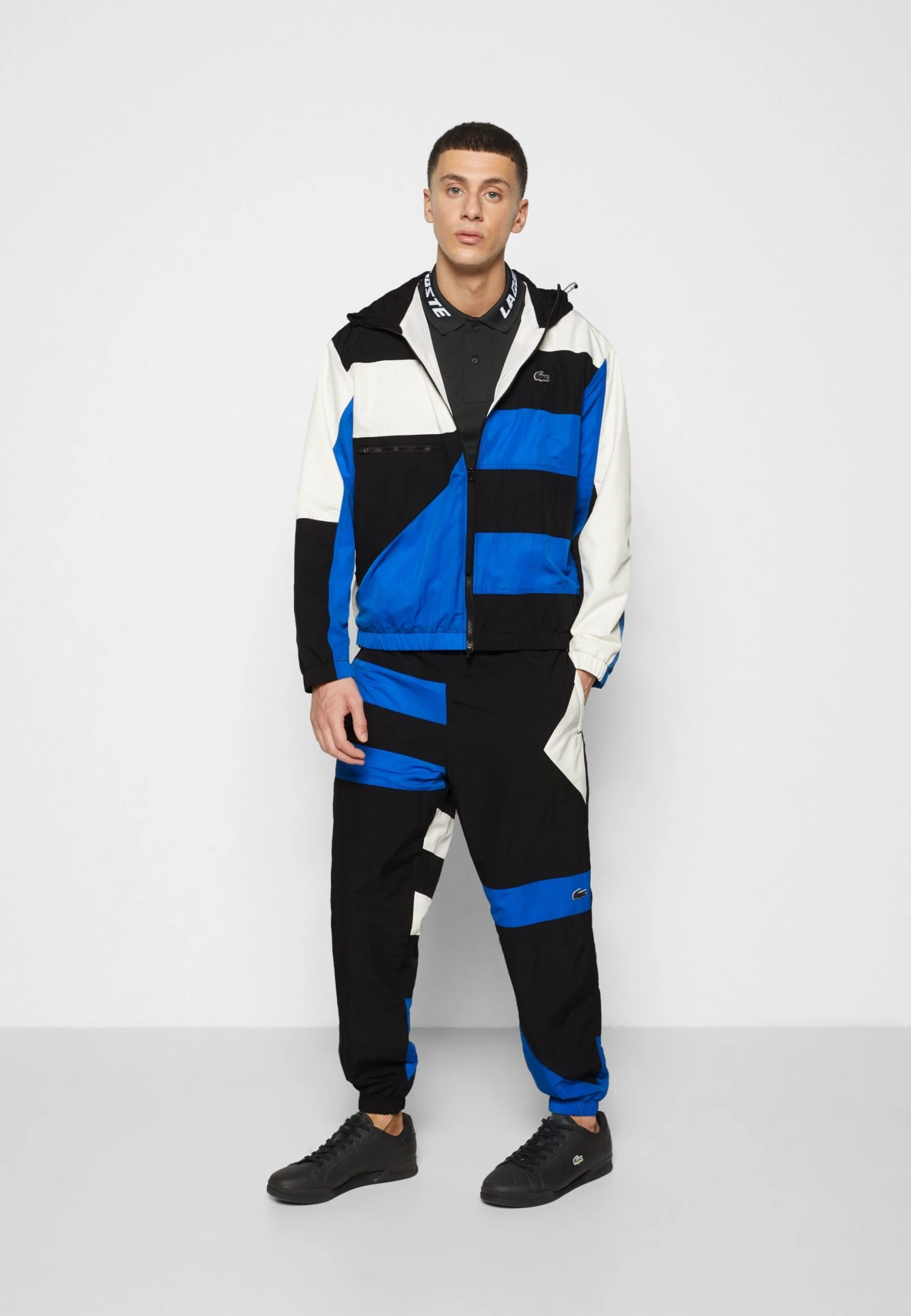 Lacoste Trainingsbroek - Noir/Marina/Farine 2 Lacoste Trainingsbroek - Noir/Marina/Farine - Afbeelding 2