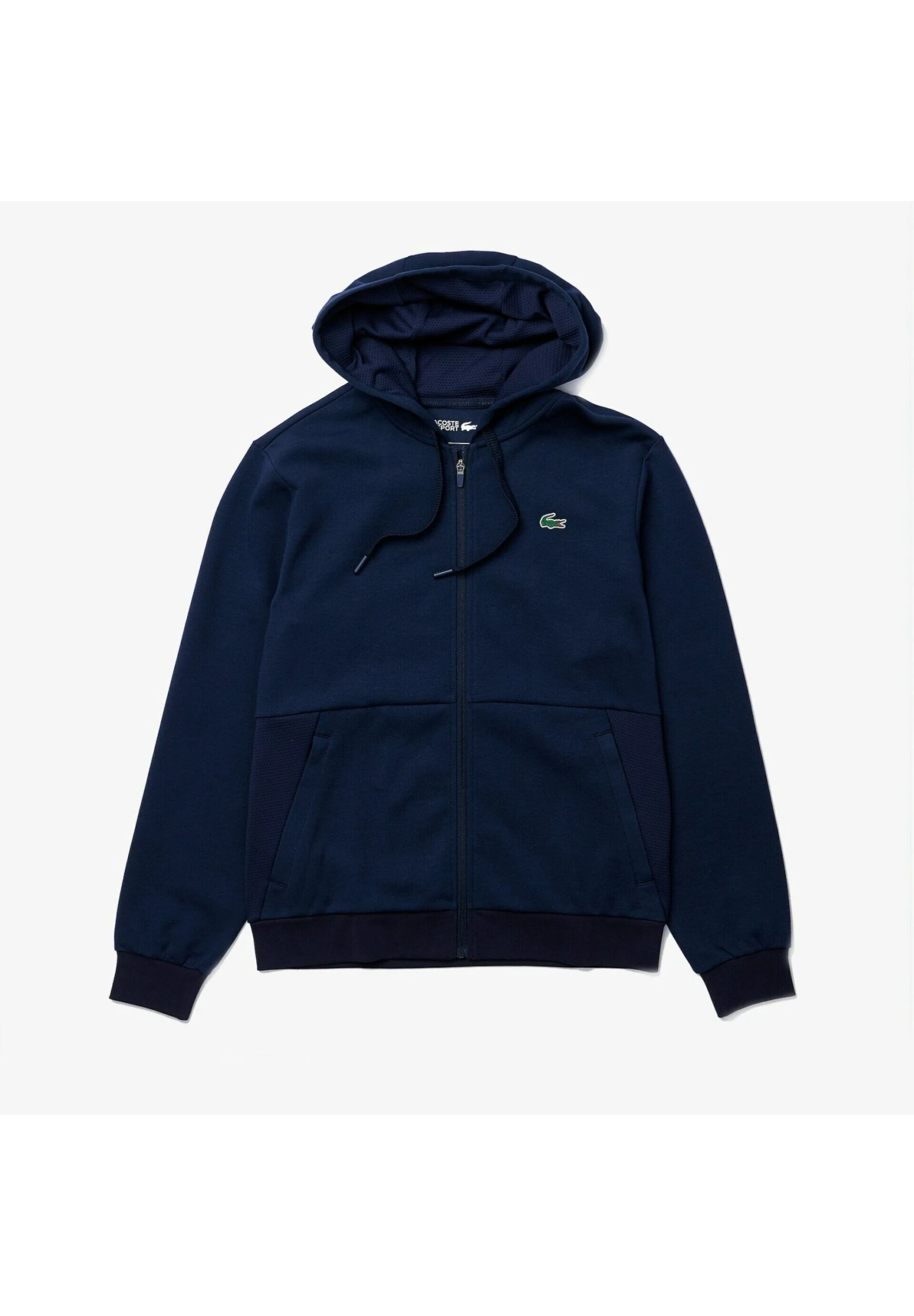 Lacoste Sport Hodded Jacket - Sweater Met Rits - Bleu Marine / Bleu Marine 6 Lacoste Sport Hodded Jacket - Sweater Met Rits - Bleu Marine / Bleu Marine - Afbeelding 6