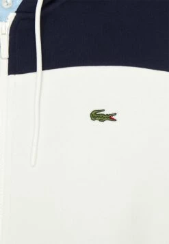 Lacoste Plus- Sweater Met Rits - Marine/Farine/Vert -Lacoste b74fb61abed340ef844ca201447a0444