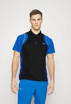 Lacoste Sport Tennis Tour - Poloshirt - Noir/Bleu/Jaune