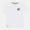 Lacoste T-Shirt Print - Blanc